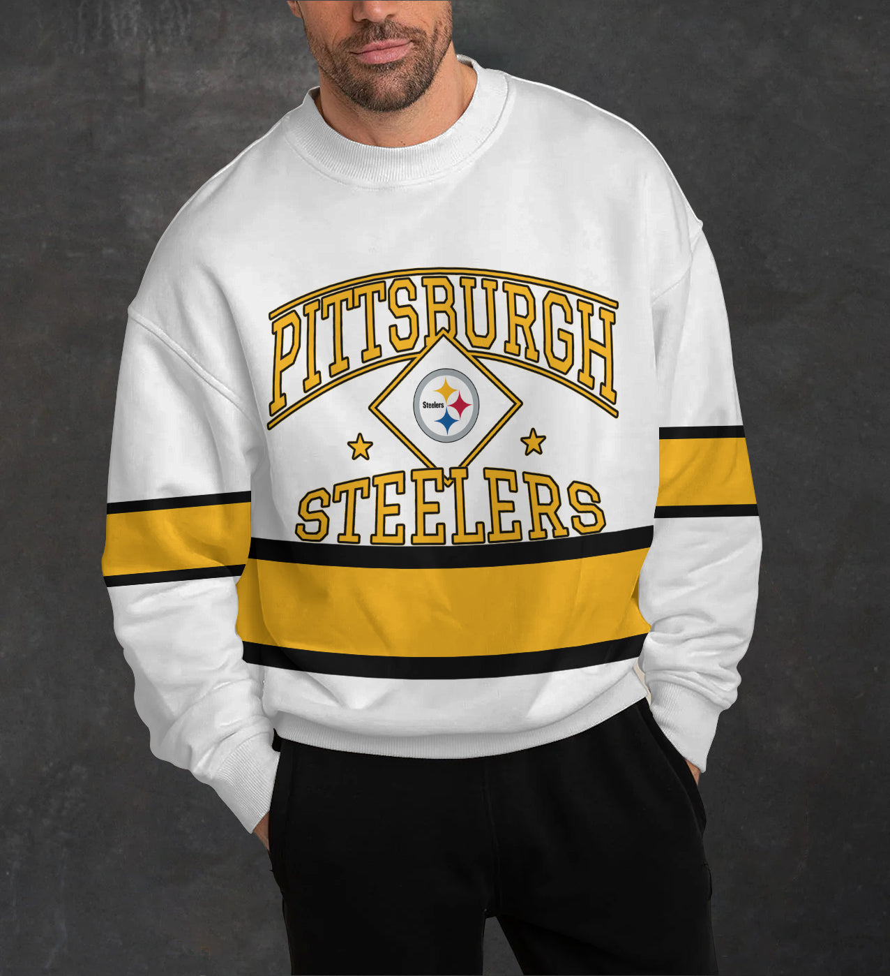Pittsburgh Steelers 3D Limited Edition Crew Neck sweatshirt