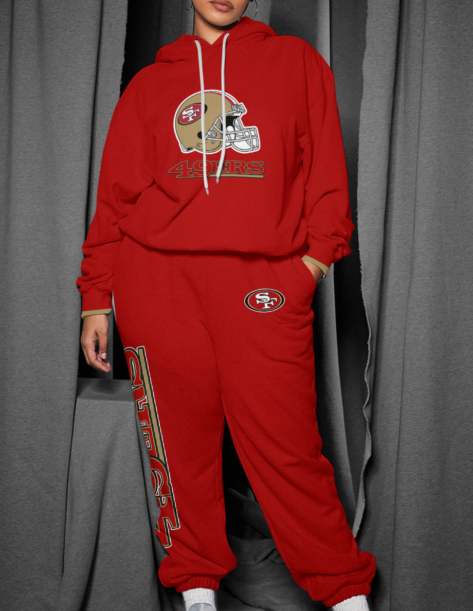 San Francisco 49ers 3D Printed Pullover Hoodie And Sweatpant 2pcs Tracksuits