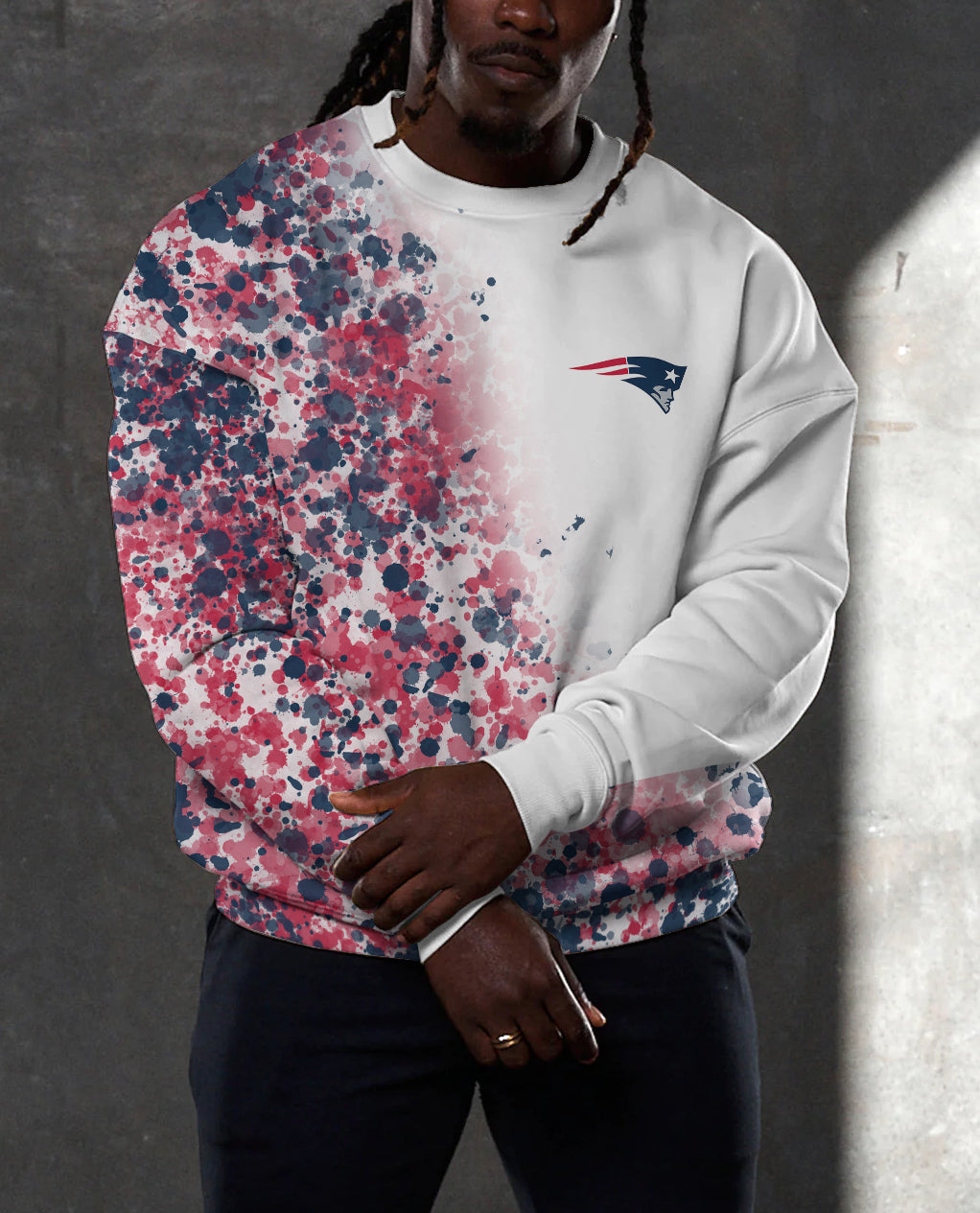 New England Patriots 3D Limited Edition Crew Neck sweatshirt