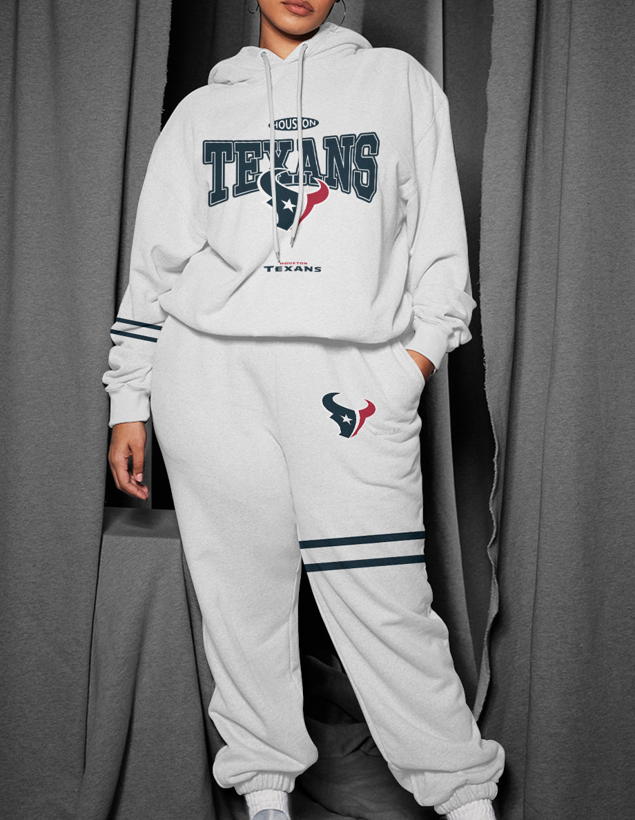 Houston Texans 3D Printed Pullover Hoodie And Sweatpant 2pcs Tracksuits