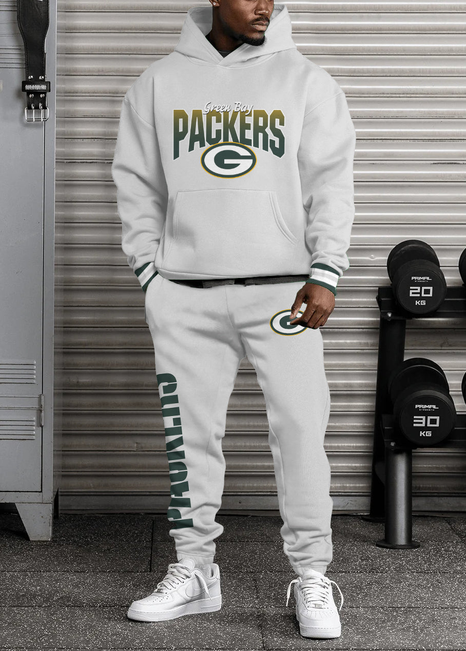Green Bay Packers 3D Printed Pullover Hoodie And Sweatpant 2pcs Tracksuits