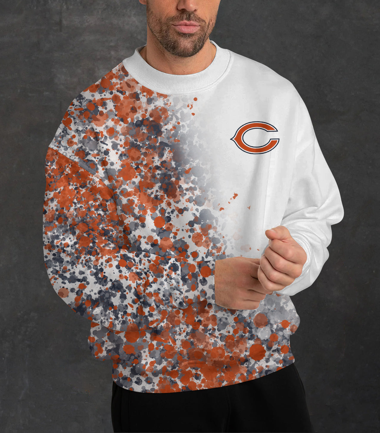 Chicago Bears 3D Limited Edition Crew Neck sweatshirt
