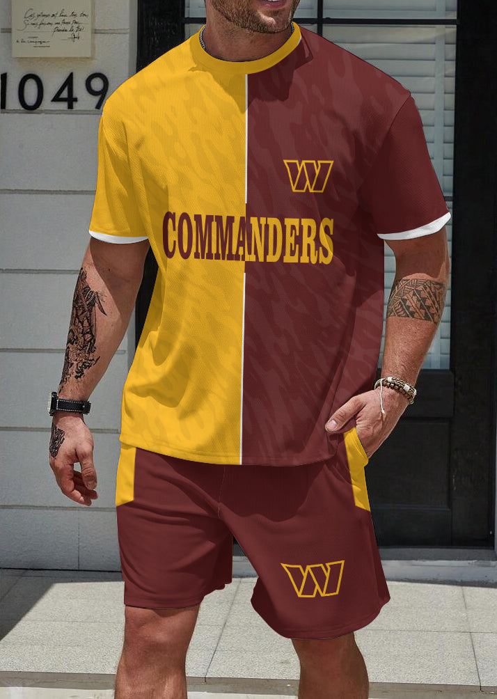 Washington Commanders Limited Edition Top And Shorts Two-Piece Suits