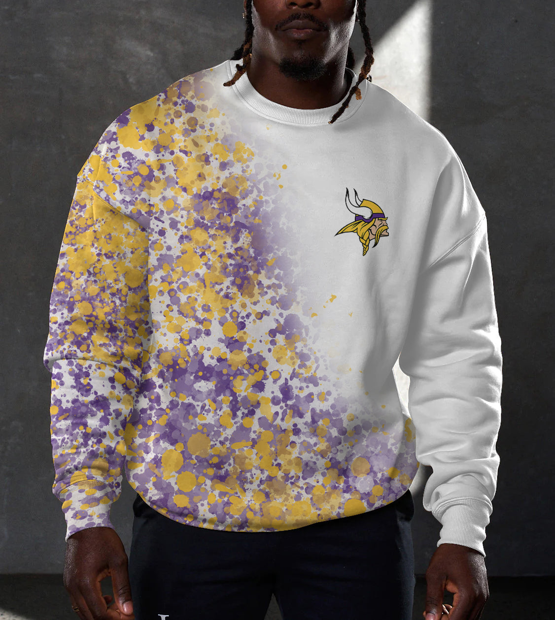 Minnesota Vikings 3D Limited Edition Crew Neck sweatshirt