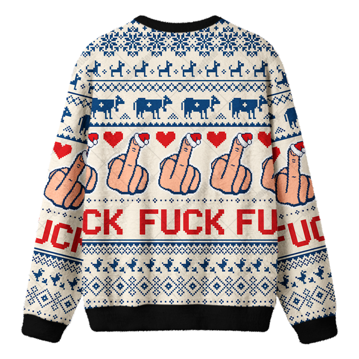 RUDE XMAS UGLY CHRISTMAS SWEATSHIRT — image 2