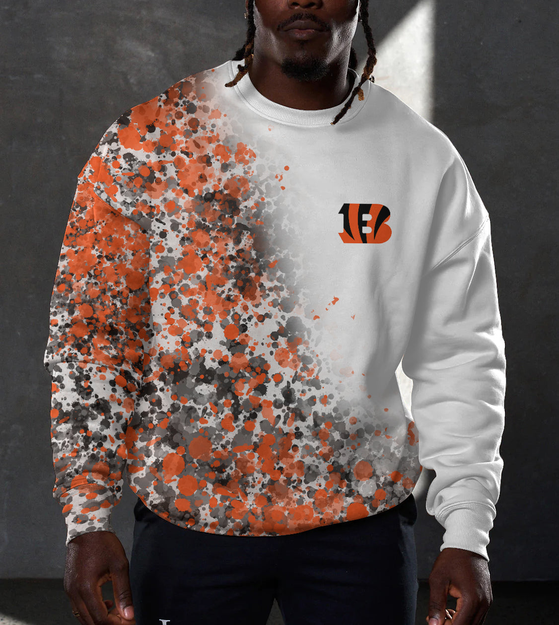 Cincinnati Bengals 3D Limited Edition Crew Neck sweatshirt