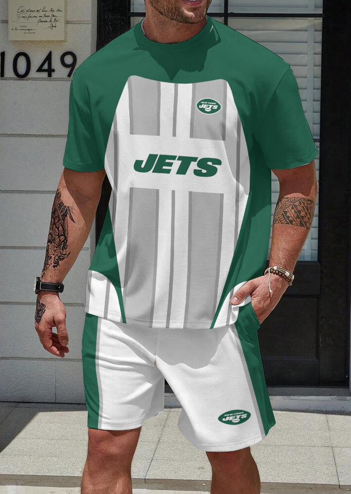 New York Jets Limited Edition Top And Shorts Two-Piece Suits