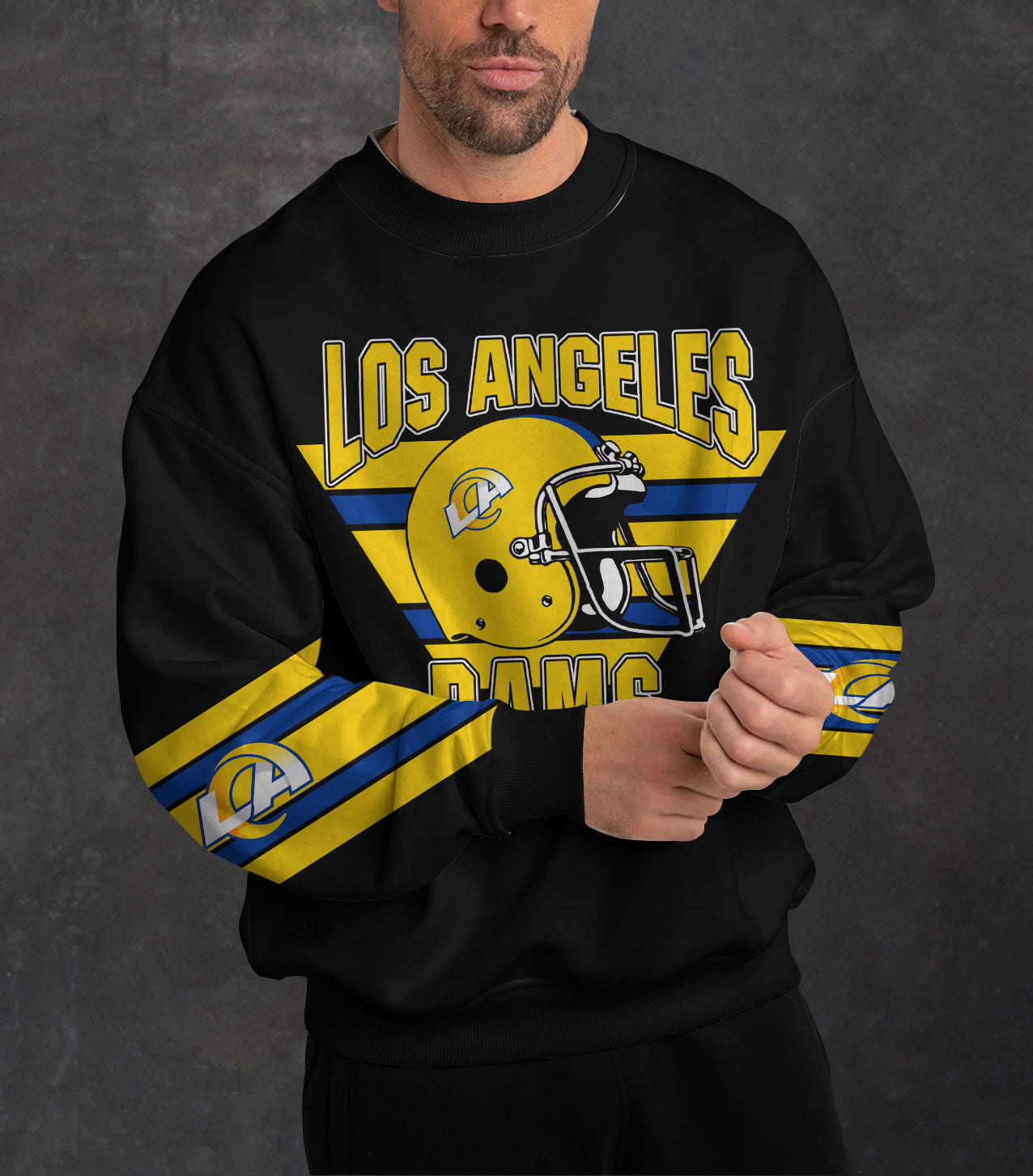 Los Angeles Rams 3D Limited Edition Crew Neck sweatshirt