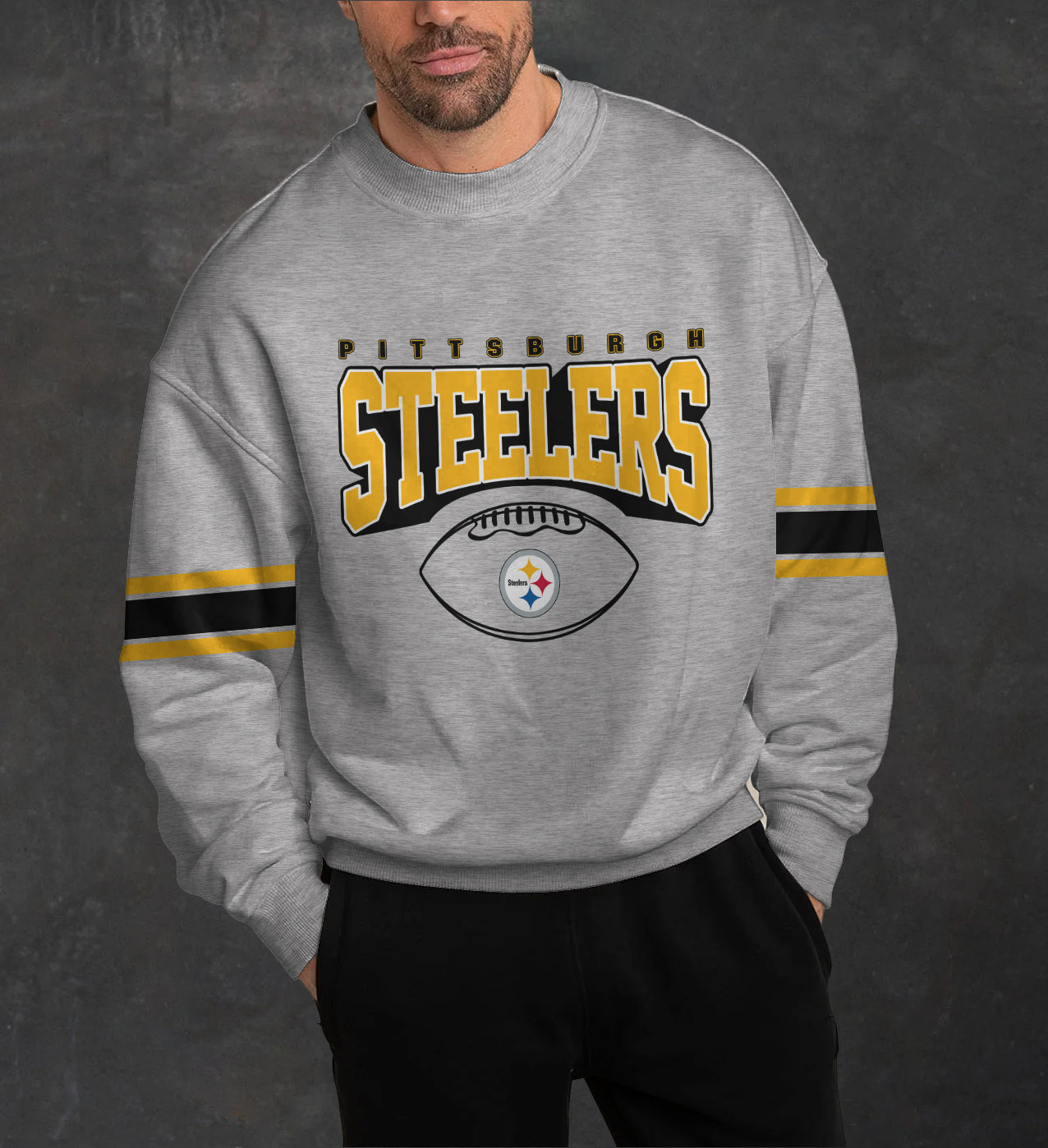 Pittsburgh Steelers 3D Limited Edition Crew Neck sweatshirt
