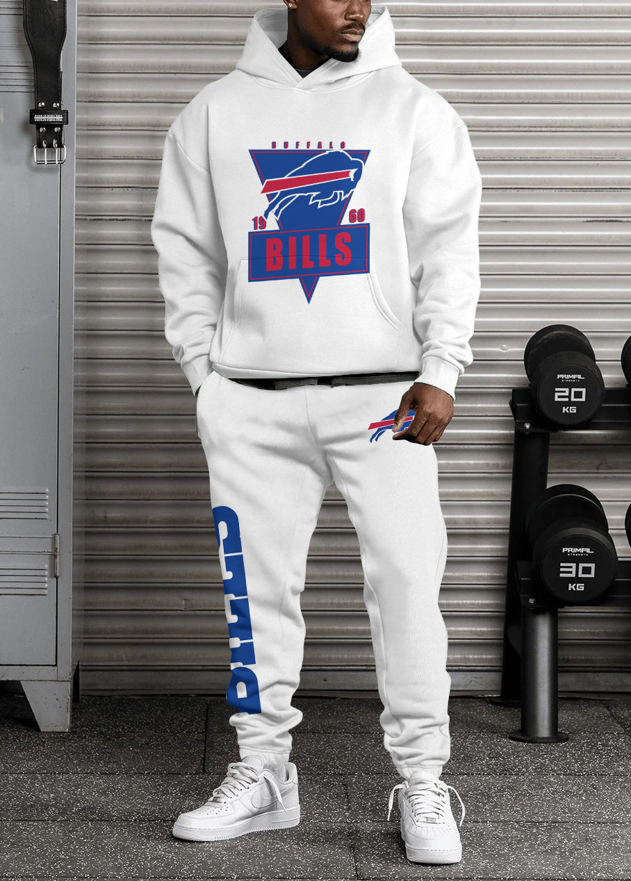 Buffalo Bills 3D Printed Pullover Hoodie And Sweatpant 2pcs Tracksuits