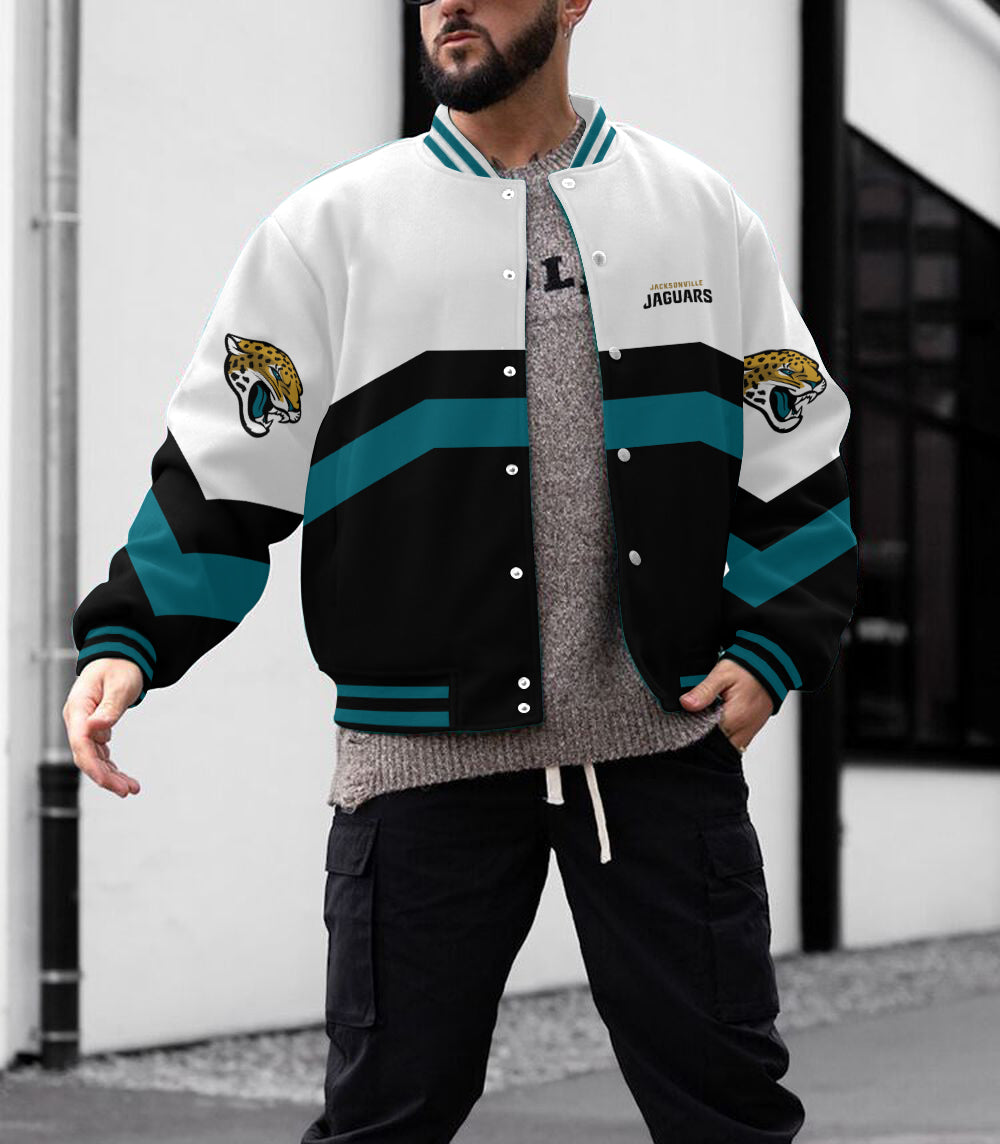 Jacksonville Jaguars Men's Limited Edition Full-Snap Casual Jacket