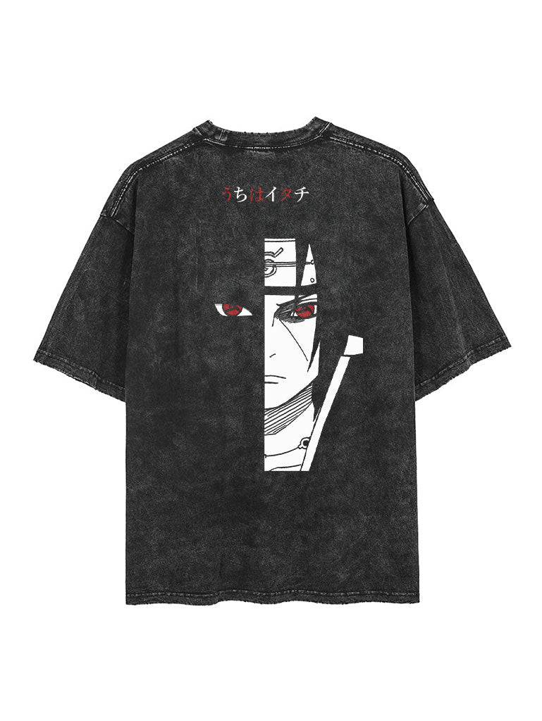Solo King Itachi 2-Sided Vintage Tee