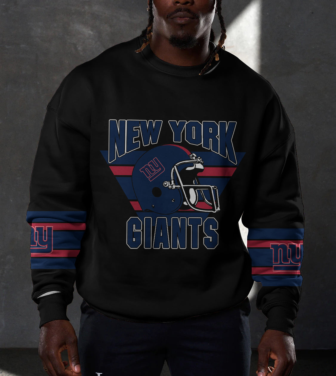 New York Giants 3D Limited Edition Crew Neck sweatshirt