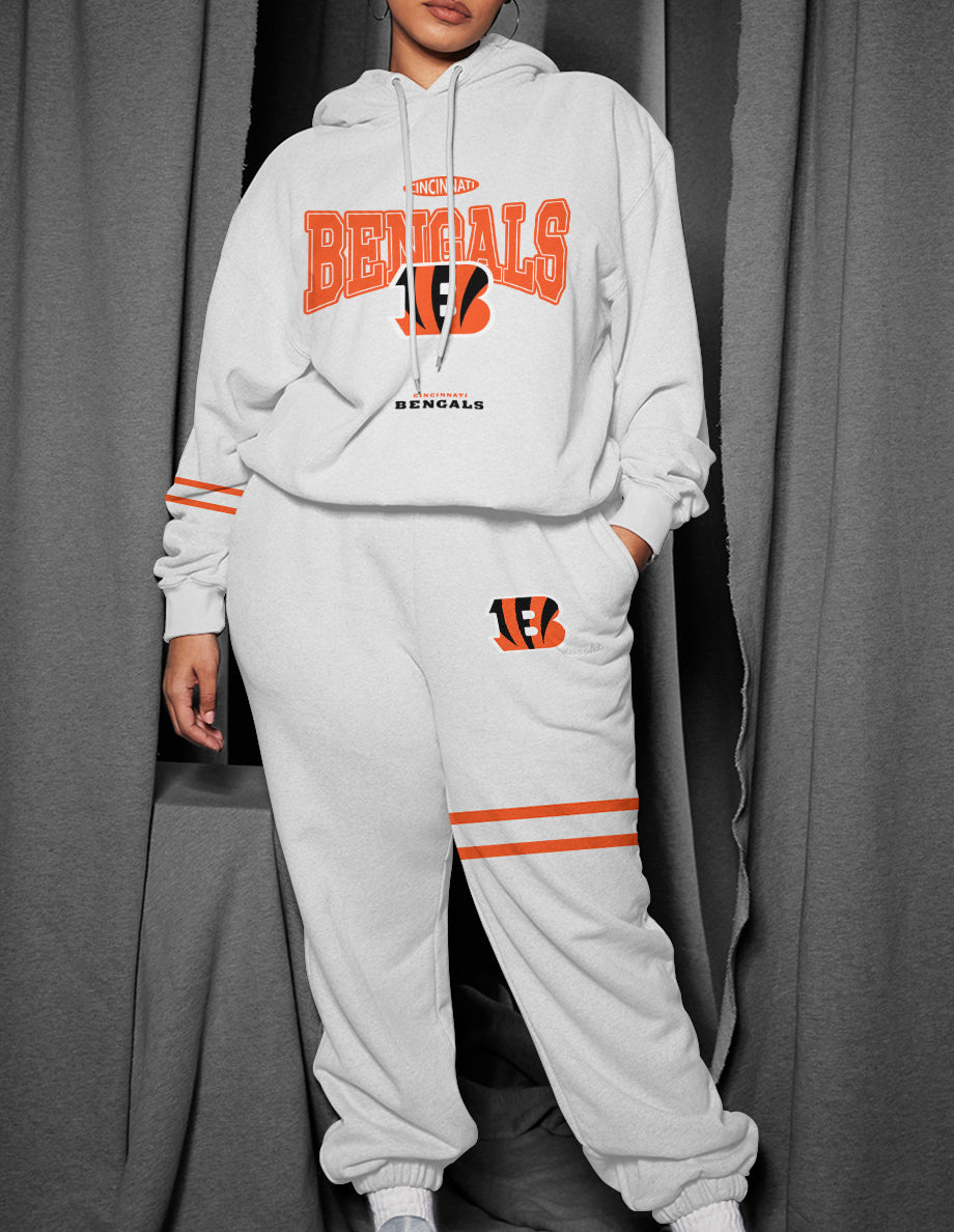 Cincinnati Bengals 3D Printed Pullover Hoodie And Sweatpant 2pcs Tracksuits