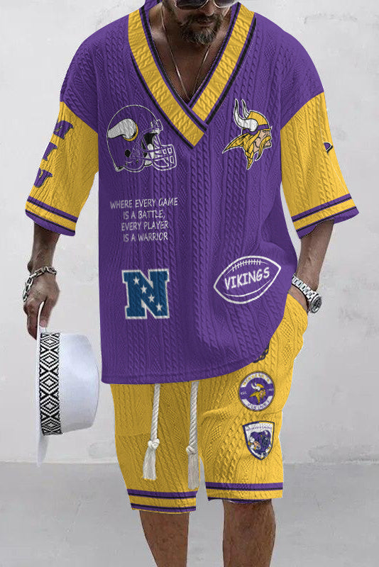 Minnesota Vikings
Limited Edition Top And Shorts Two-Piece Suits