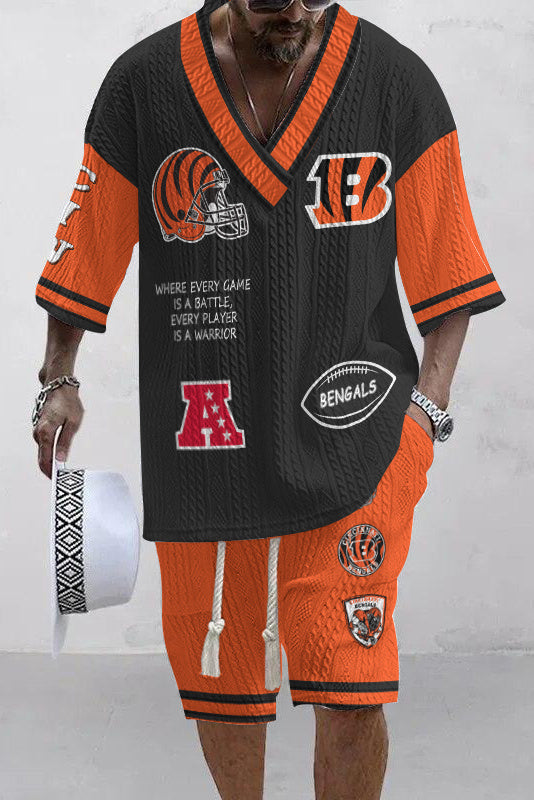Cincinnati Bengals
Limited Edition Top And Shorts Two-Piece Suits