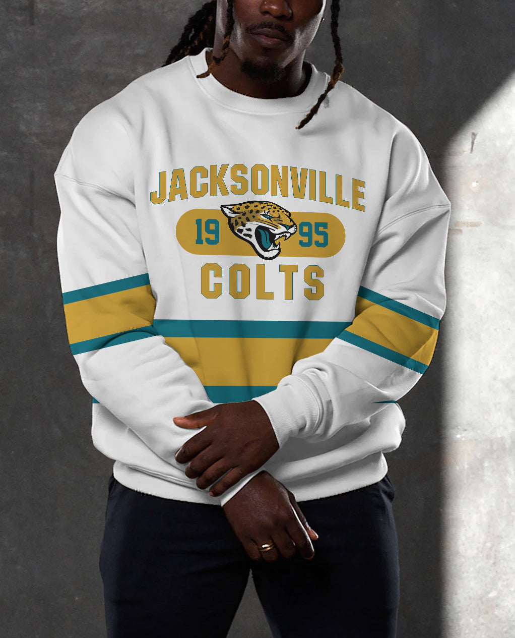 Jacksonville Jaguars 3D Limited Edition Crew Neck sweatshirt