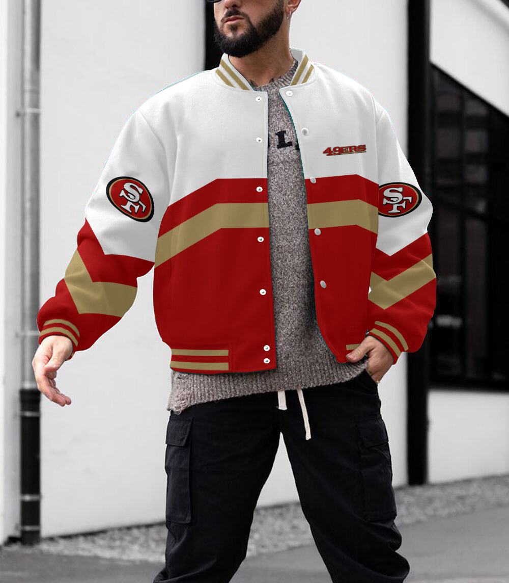 San Francisco 49ers Men's Limited Edition Full-Snap Casual Jacket