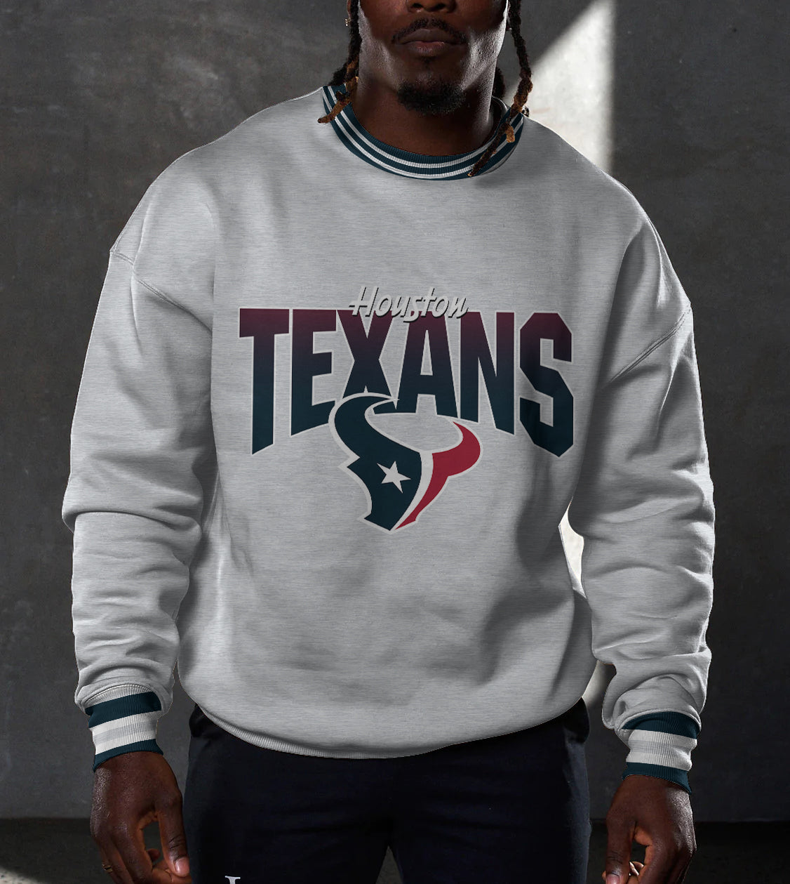 Houston Texans 3D Limited Edition Crew Neck sweatshirt