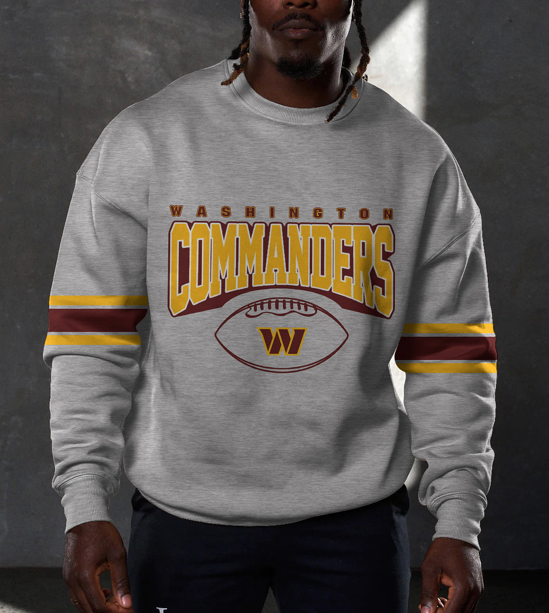 Washington Commanders 3D Limited Edition Crew Neck sweatshirt