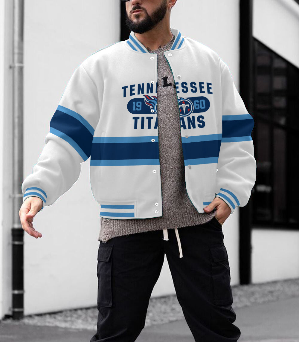 Tennessee Titans  Men's Limited Edition Full-Snap Casual Jacket