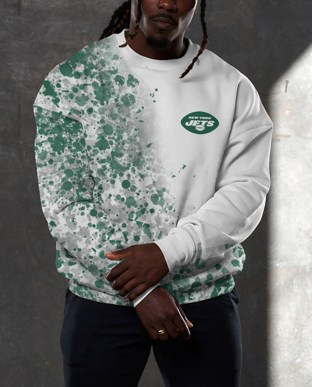 New York Jets 3D Limited Edition Crew Neck sweatshirt
