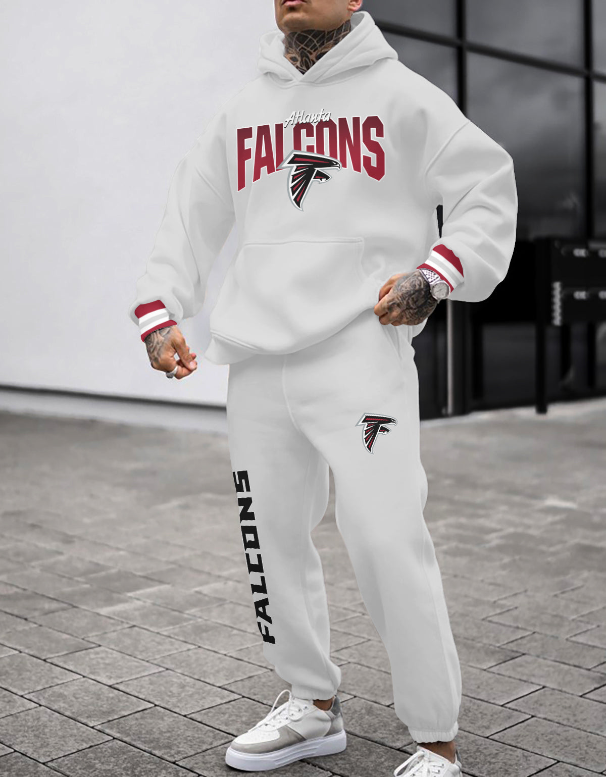 Atlanta Falcons 3D Printed Pullover Hoodie And Sweatpant 2pcs Tracksuits