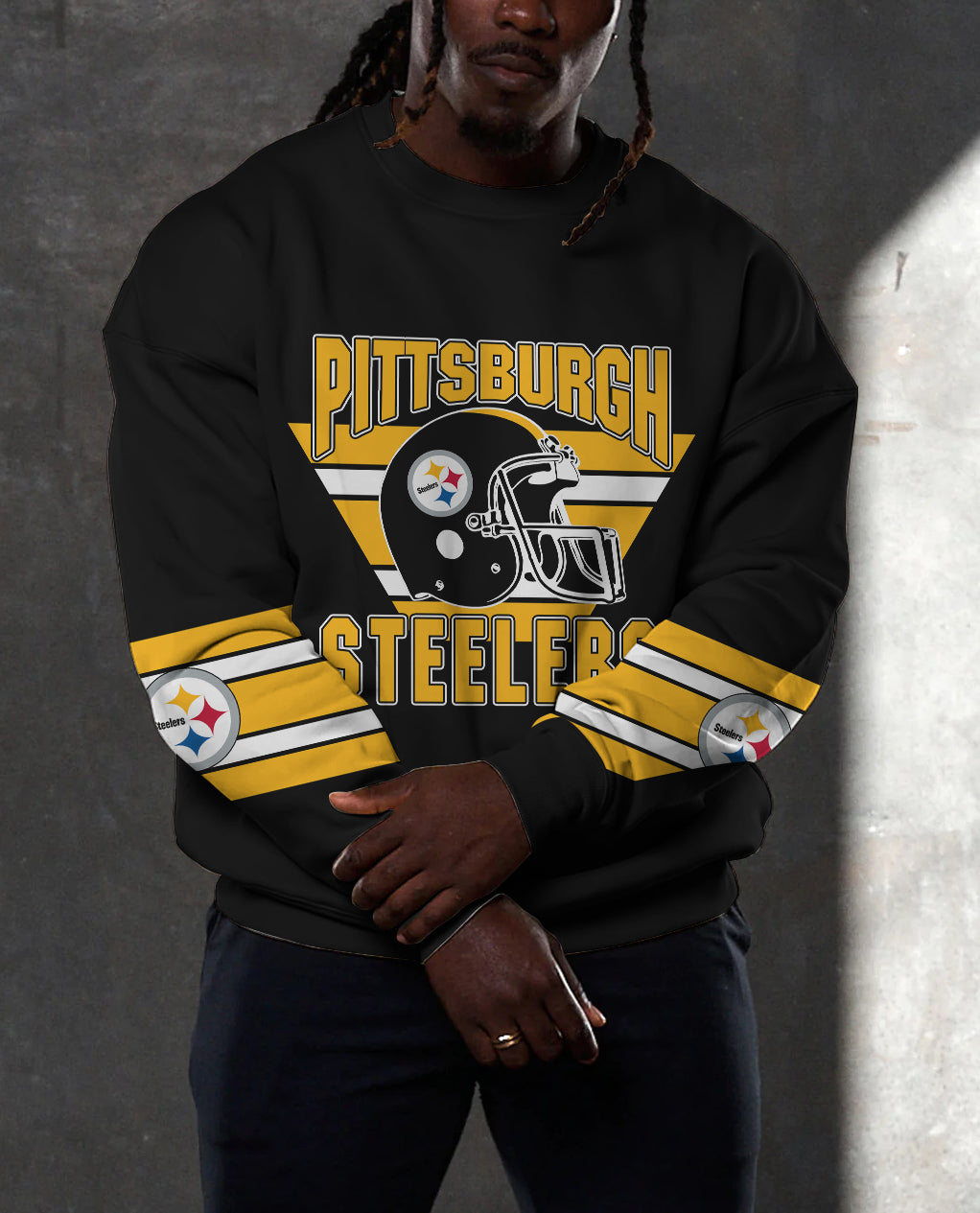 Pittsburgh Steelers 3D Limited Edition Crew Neck sweatshirt