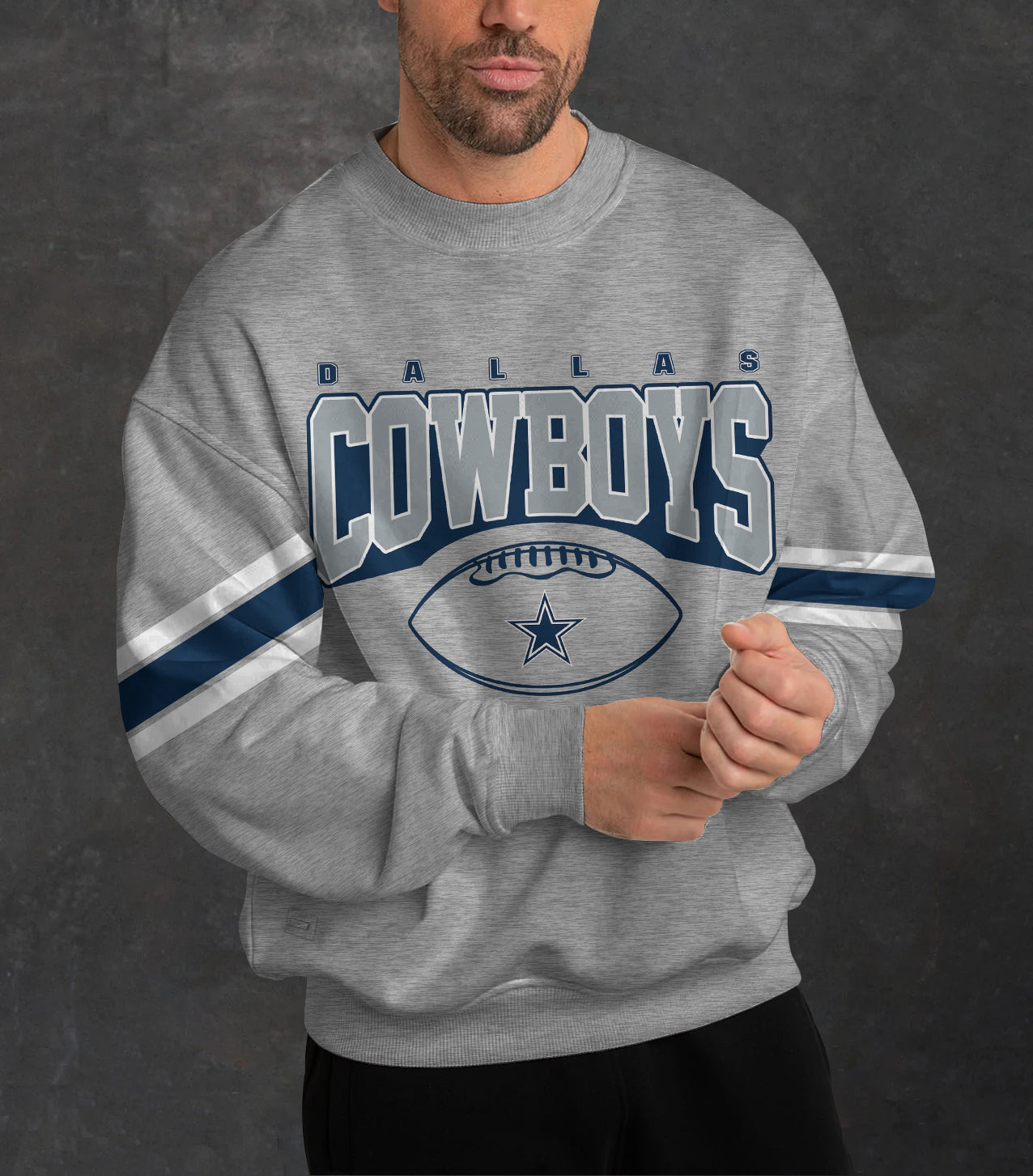 Dallas Cowboys 3D Limited Edition Crew Neck sweatshirt