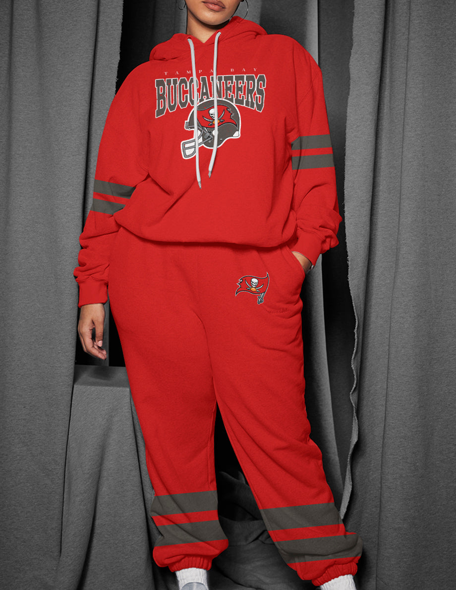 Tampa Bay Buccaneers 3D Printed Pullover Hoodie And Sweatpant 2pcs Tracksuits