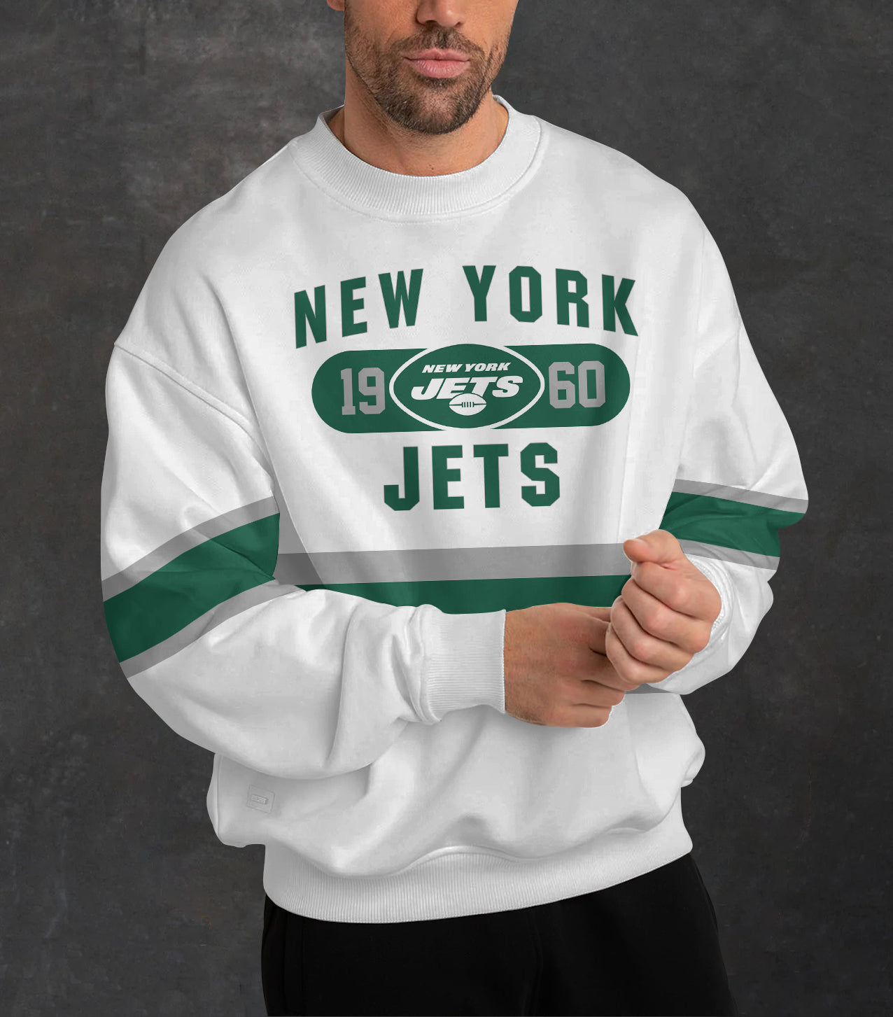 New York Jets 3D Limited Edition Crew Neck sweatshirt