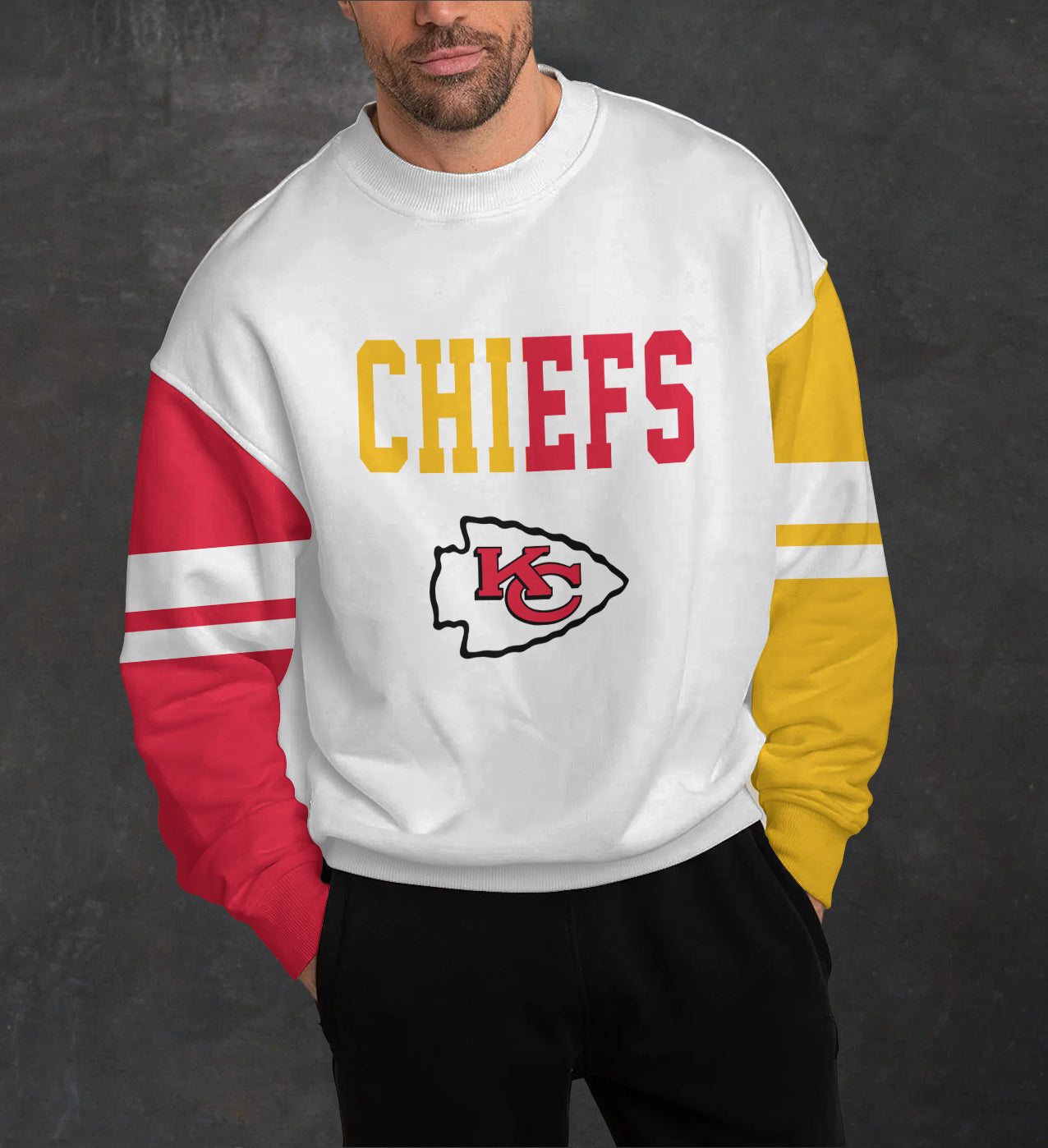 Kansas City Chiefs 3D Limited Edition Crew Neck sweatshirt