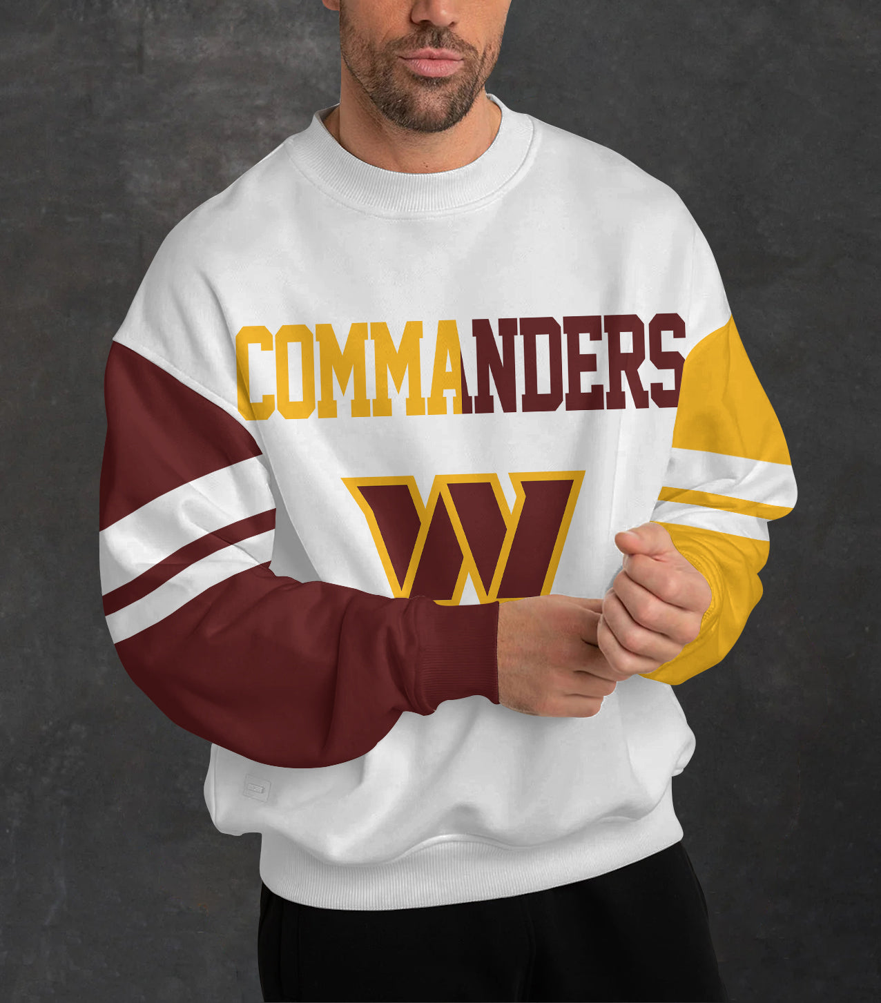 Washington Commanders 3D Limited Edition Crew Neck sweatshirt