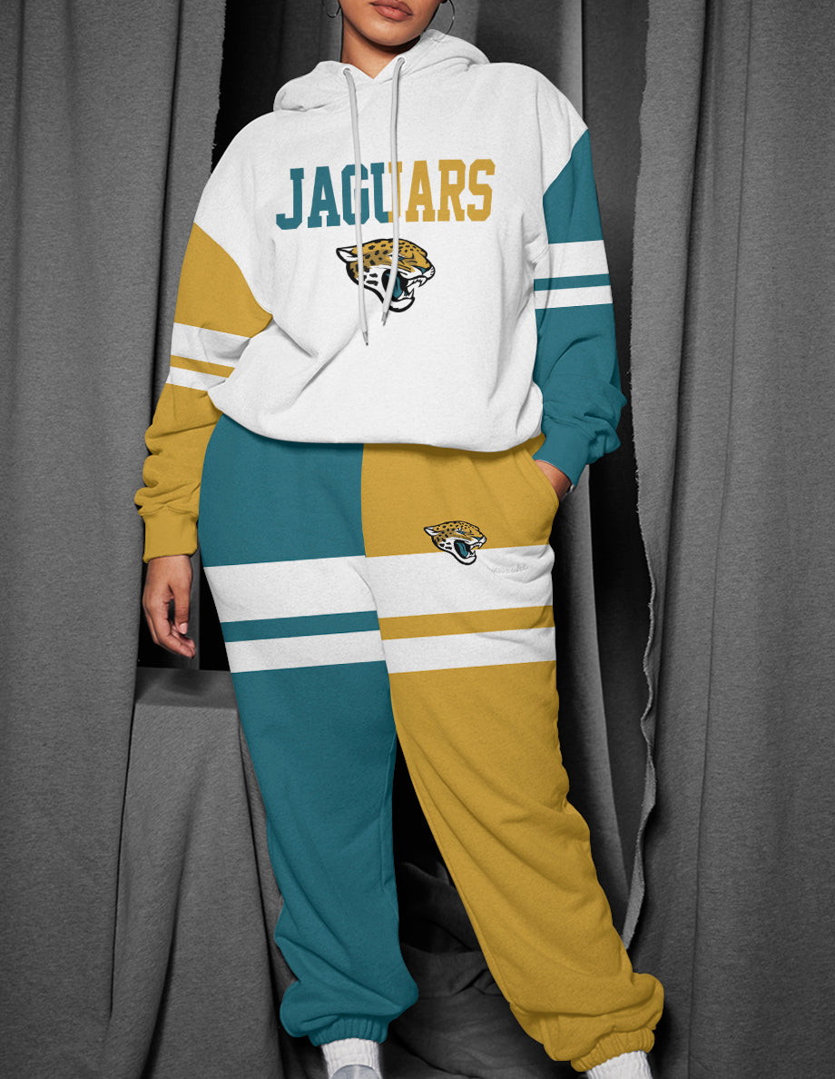 Jacksonville Jaguars 3D Printed Pullover Hoodie And Sweatpant 2pcs Tracksuits
