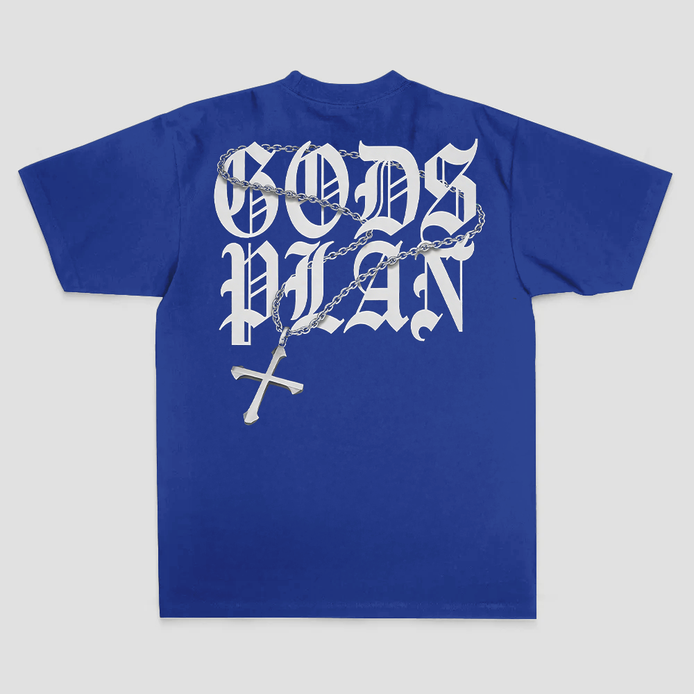 God's Plan Printed Men's T-shirt