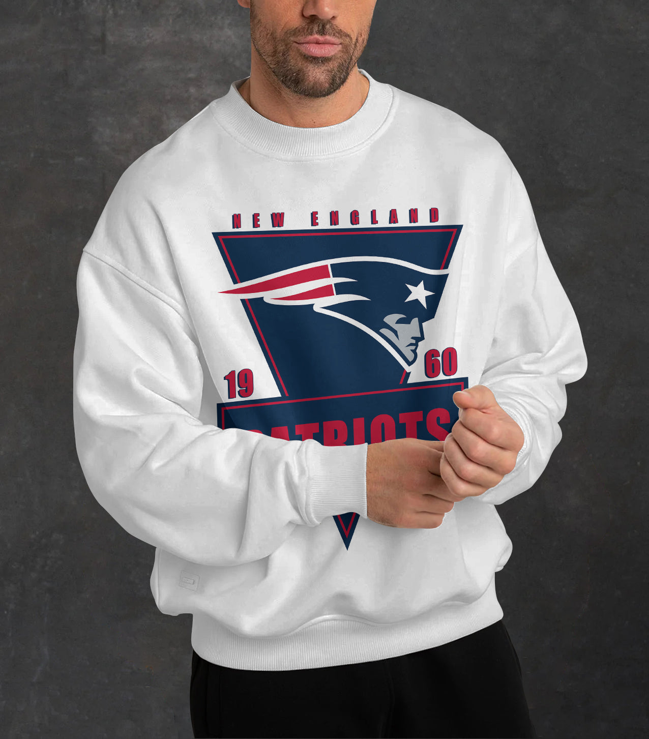 New England Patriots 3D Limited Edition Crew Neck sweatshirt
