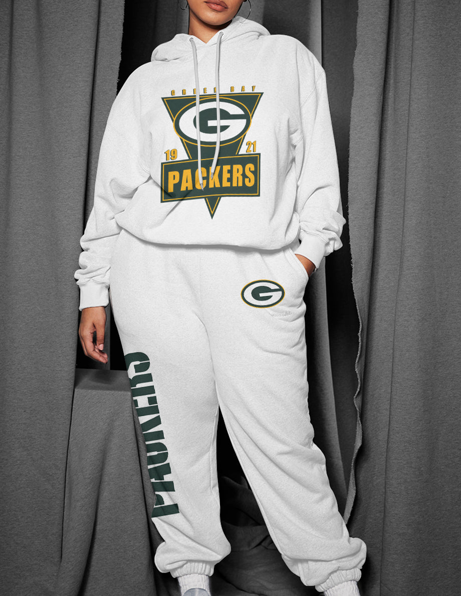 Green Bay Packers 3D Printed Pullover Hoodie And Sweatpant 2pcs Tracksuits