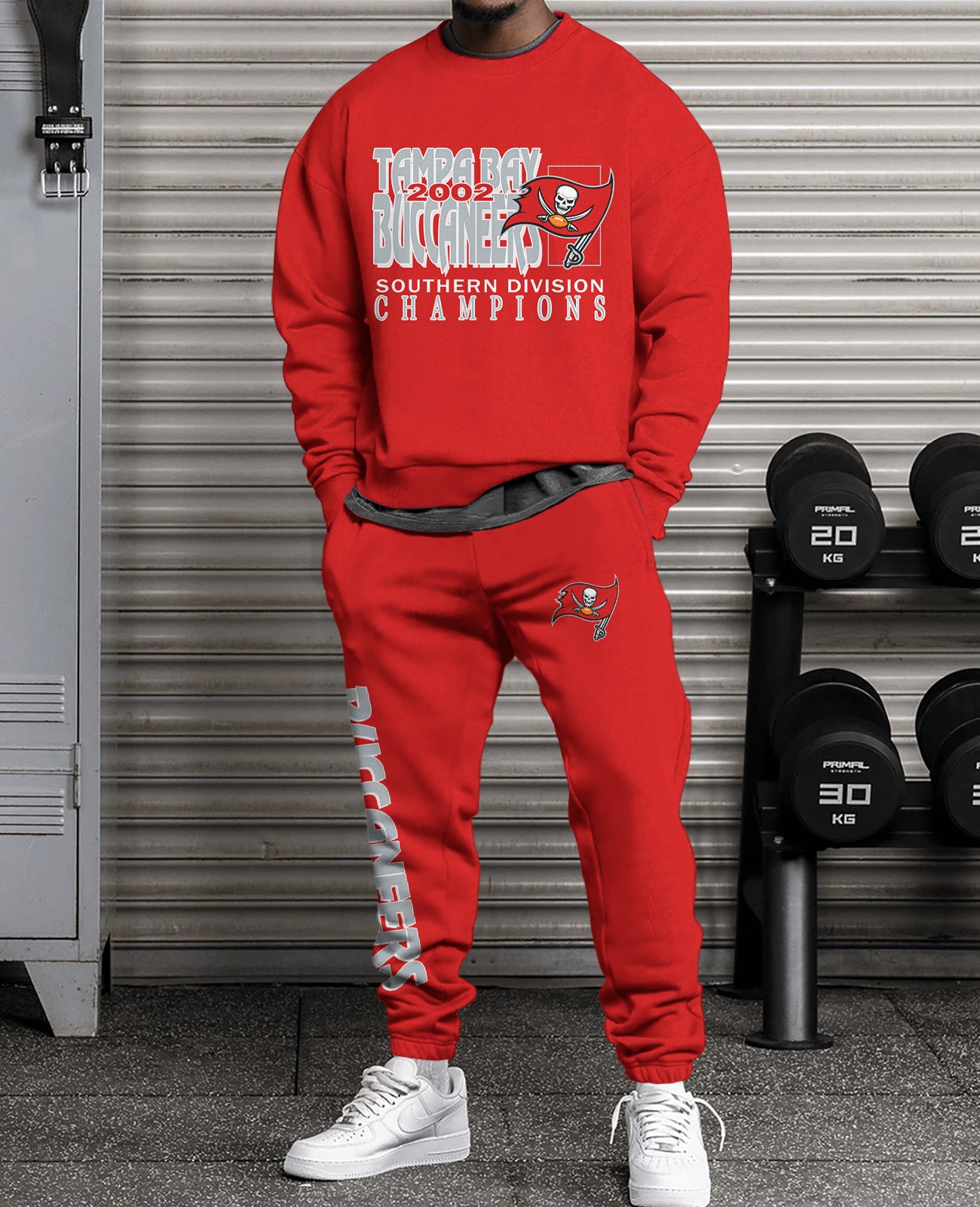 Tampa Bay Buccaneers 3D sweatsuit and sweatpants 2 piece outfits