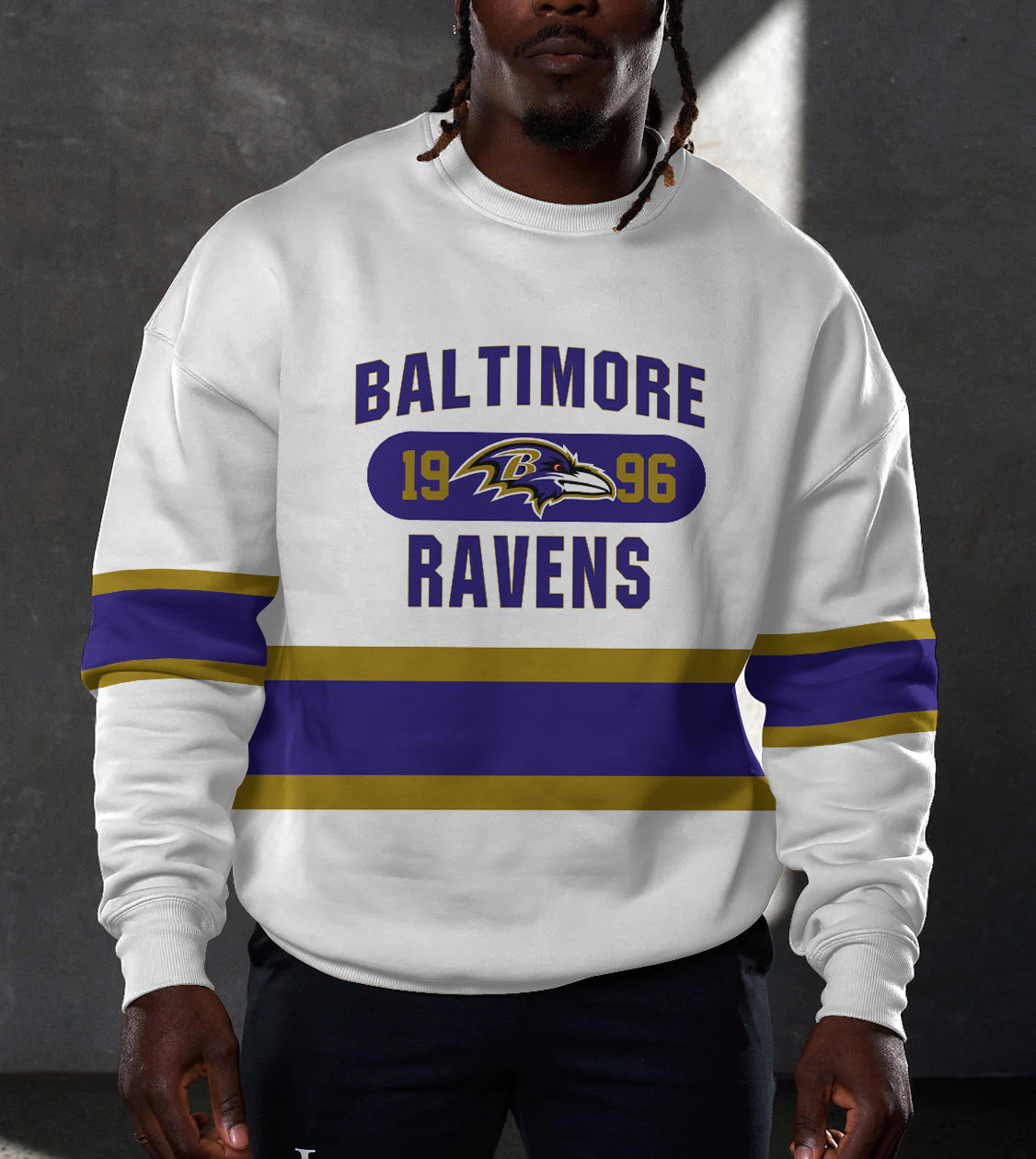 Baltimore Ravens 3D Limited Edition Crew Neck sweatshirt