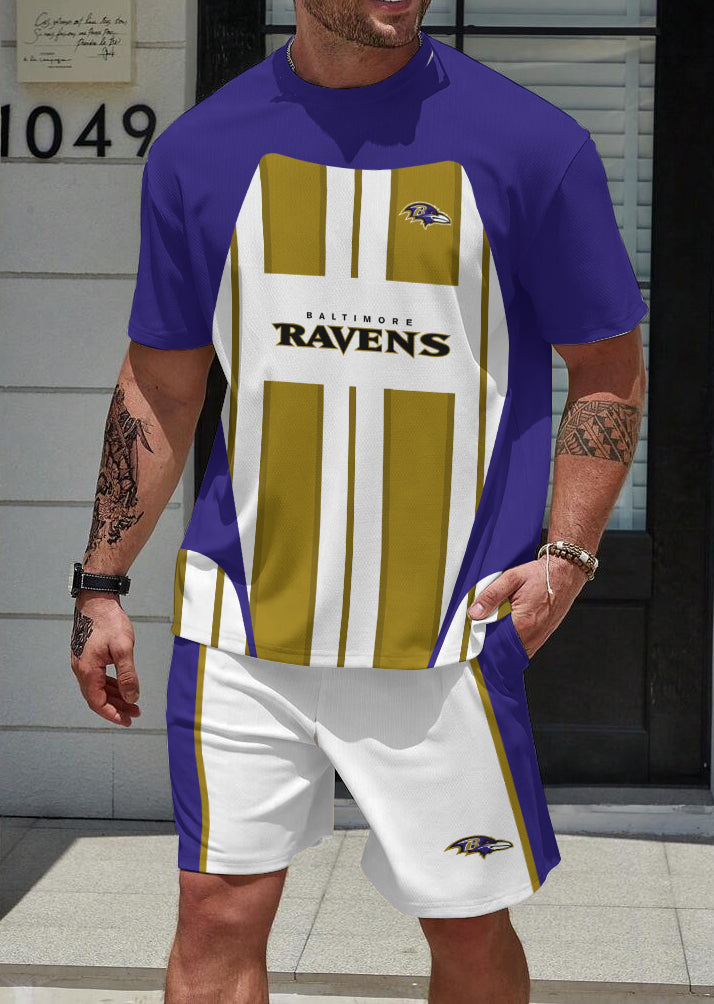 Baltimore Ravens Limited Edition Top And Shorts Two-Piece Suits