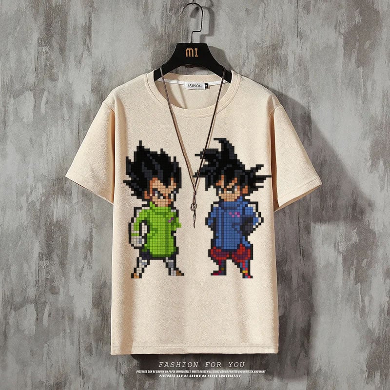 Men's Fashion Print Casual Short Sleeve T-Shirt