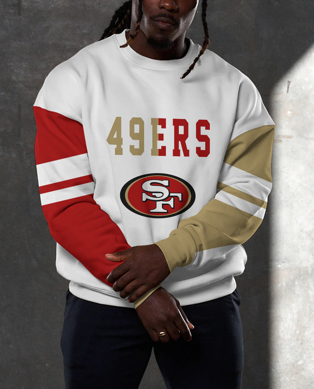 San Francisco 49ers 3D Limited Edition Crew Neck sweatshirt