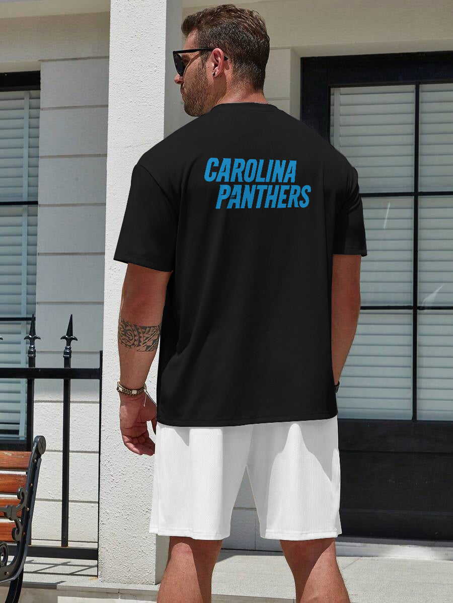 Carolina Panthers Limited Edition Top And Shorts Two-Piece Suits