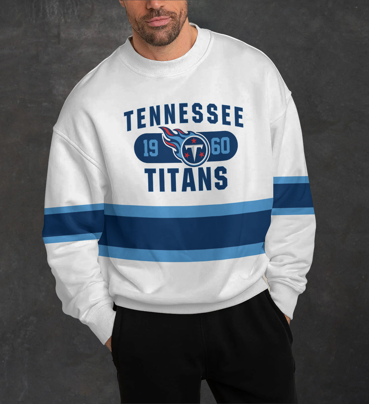 Tennessee Titans 3D Limited Edition Crew Neck sweatshirt