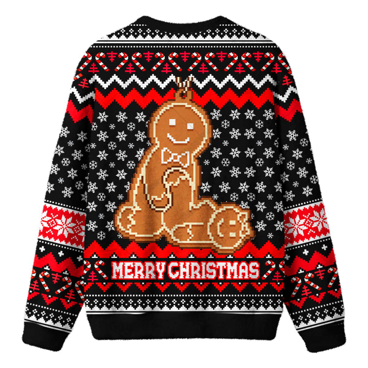 GINGER BREAK UGLY CHRISTMAS SWEATSHIRT — image 2