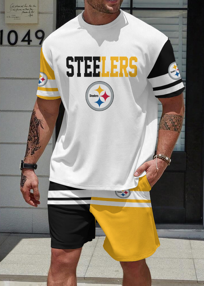 Pittsburgh Steelers Limited Edition Top And Shorts Two-Piece Suits