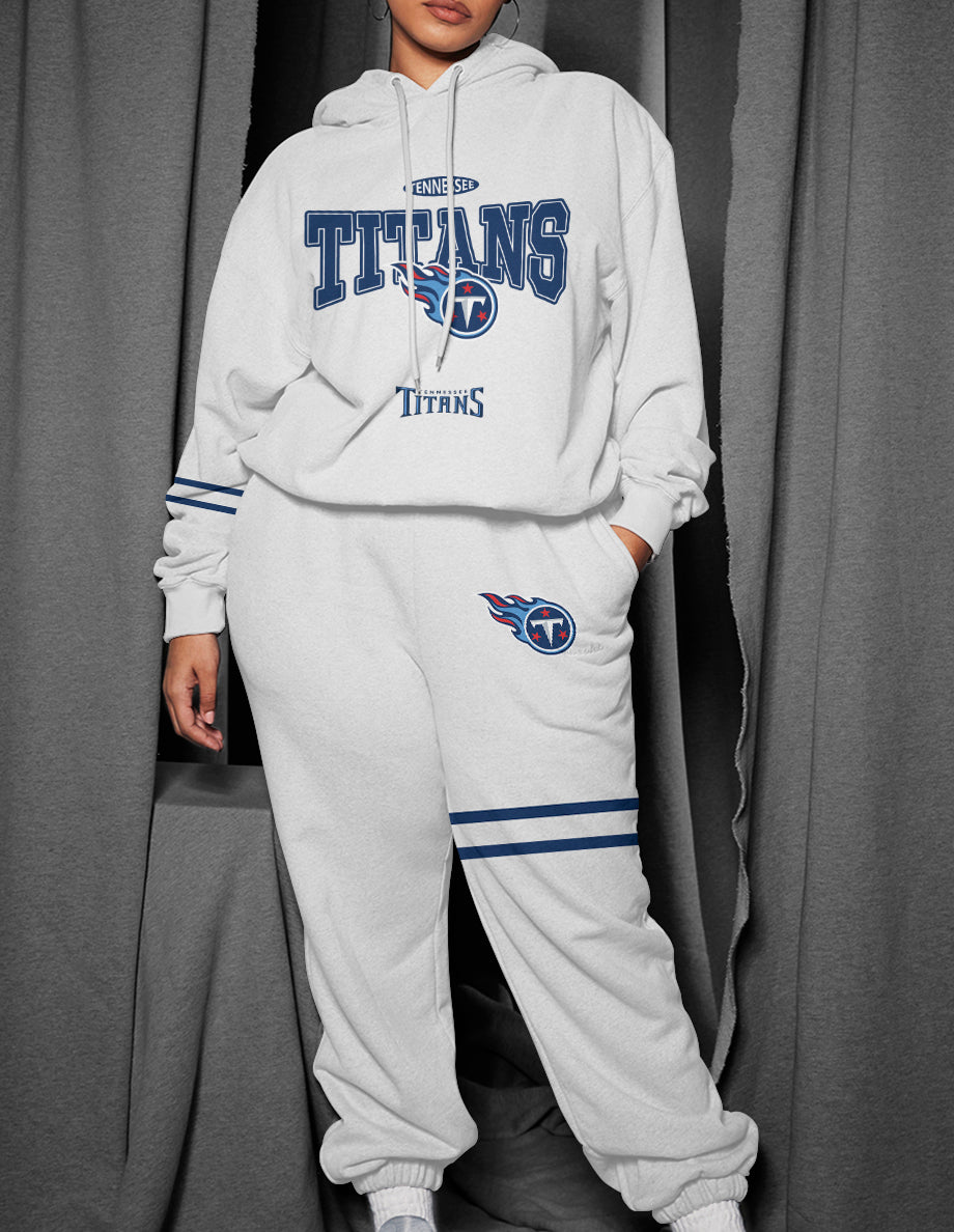 Tennessee Titans 3D Printed Pullover Hoodie And Sweatpant 2pcs Tracksuits