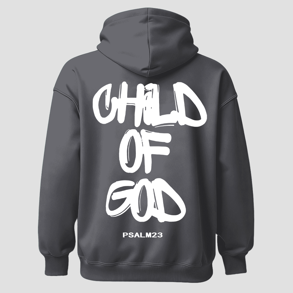 Child Of God Psalm 23 Printed Men's Hoodie