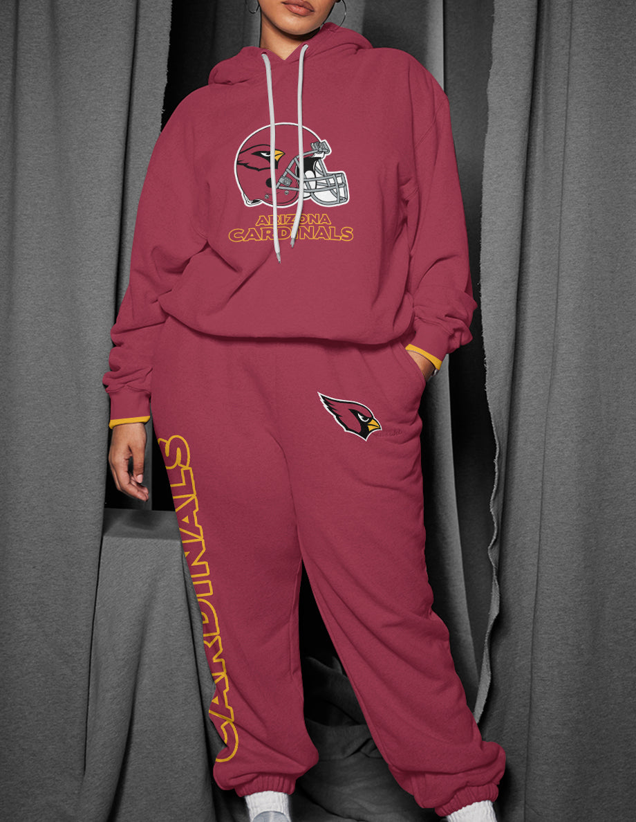 Arizona Cardinals 3D Printed Pullover Hoodie And Sweatpant 2pcs Tracksuits
