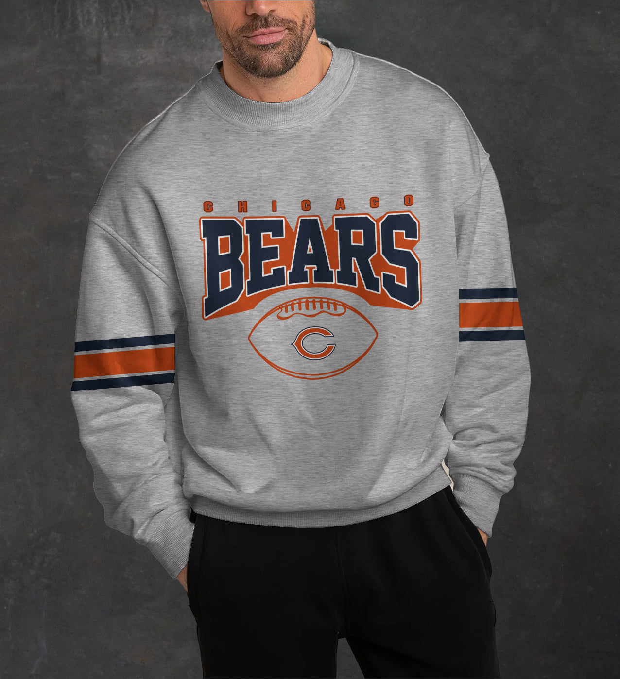 Chicago Bears 3D Limited Edition Crew Neck sweatshirt